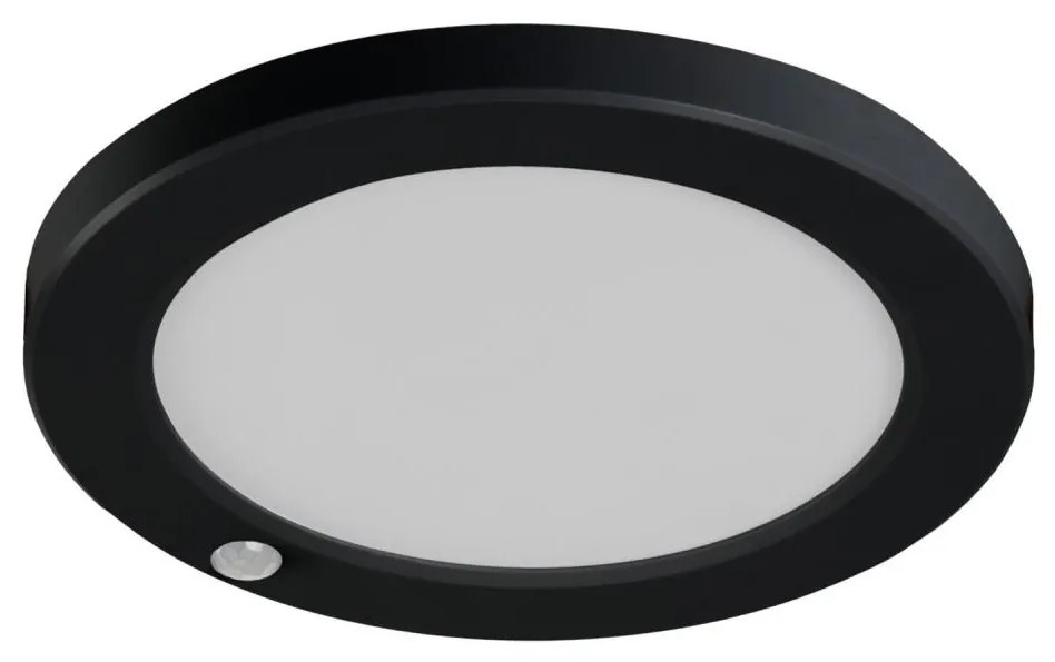 Kanlux 24605 - LED Svietidlo so senz. 2v1 ERGA LED/17W/230V 3000/4000/6500K čierna KX2587