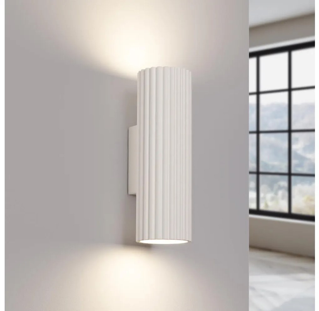 Brilagi - Nástenné svietidlo CRESTO 2xGU10/10W/230V 20 cm krémová BG1874
