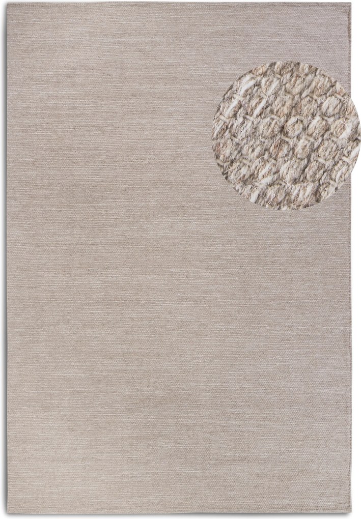 Kusový koberec Delhi 106053 Beige z kolekcie Elle, 80x150, béžová, chodba / predsieň, ELLE Decoration