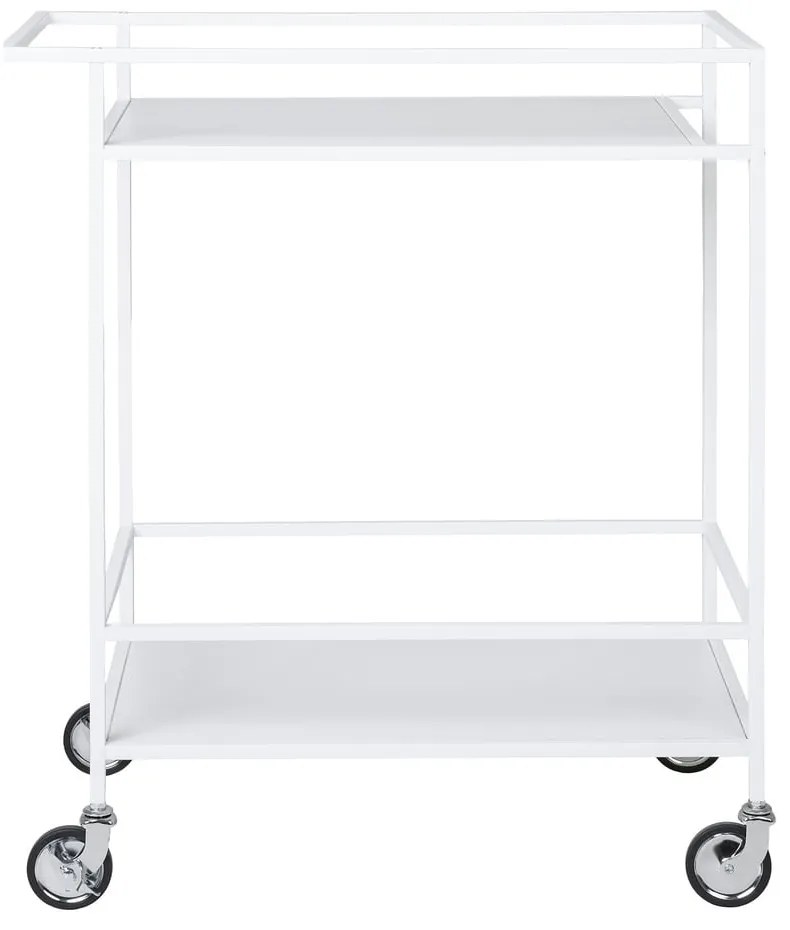 Kovový servírovací stolík na kolieskach 40x68 cm Vita – House Nordic