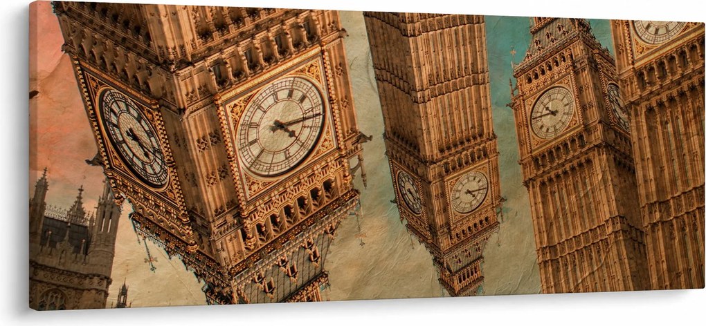 Obraz - Big Ben, Londýn (120x50 cm)