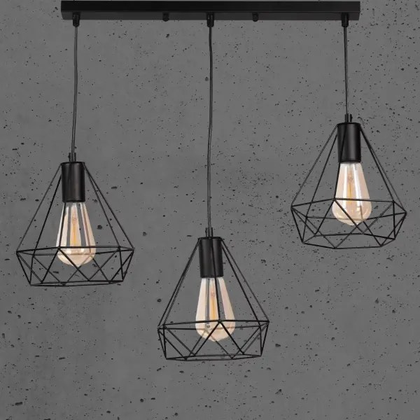 Luster na lanku VIGO 3xE27/20W/230V