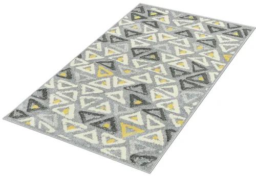 Koberce Breno Kusový koberec PORTLAND 54/RT4E, sivá, viacfarebná,120 x 170 cm