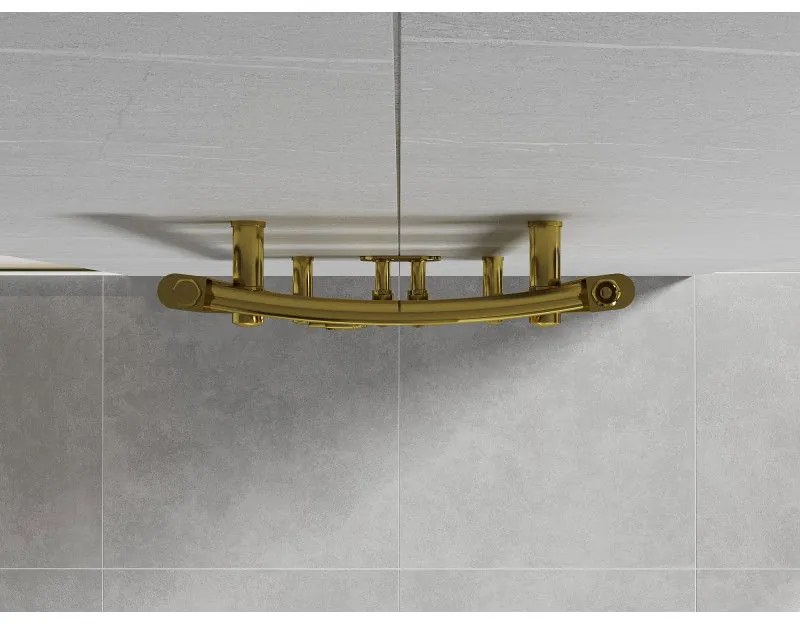 Mexen Ares, vykurovacie teleso 700x400 mm, 189 W, zlatá lesklá, W102-0700-400-00-50