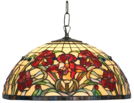 Závesná Tiffany luster FINE Ø40 2xE27