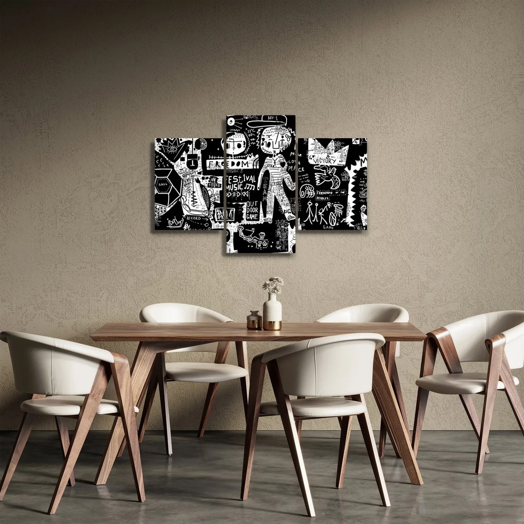 Obraz - Graffiti (90x60 cm)