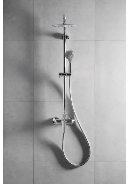 KFA Armatura 5026-910-00 - Sprchová sada s batériou TANZANIT lesklý chróm
