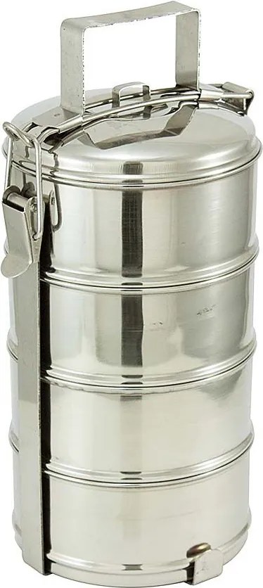 Home Elements Nerezový obedár - štvordielny 14 cm
