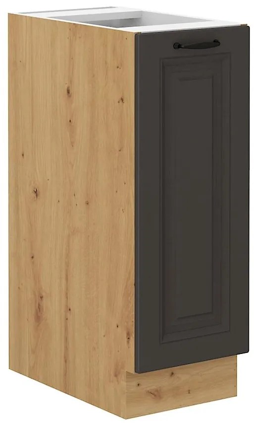 Kuchynská skrinka STILO grafit mat/artisan 30d cargo bb
