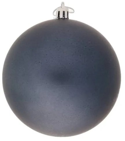 DECOLED Plastová guľa, 10 cm, sivá, 6x matná