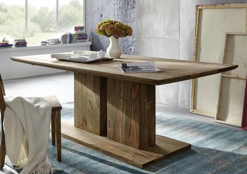 Masiv24 - NATURAL Jedálenský stôl Simple 160x90 cm, palisander