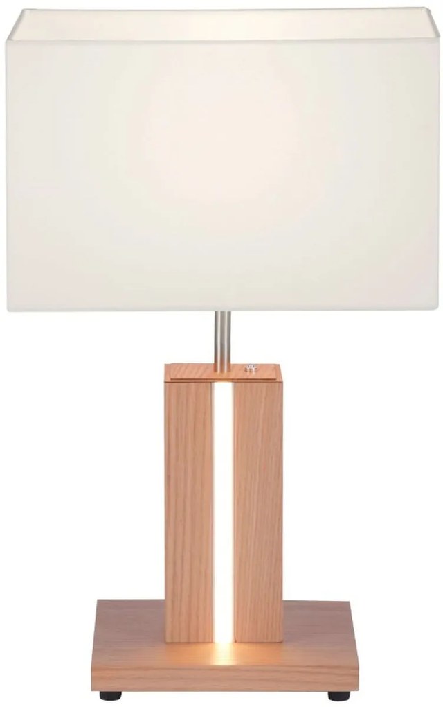 Leuchten Direkt Amanda stolová lampa biela 1142178
