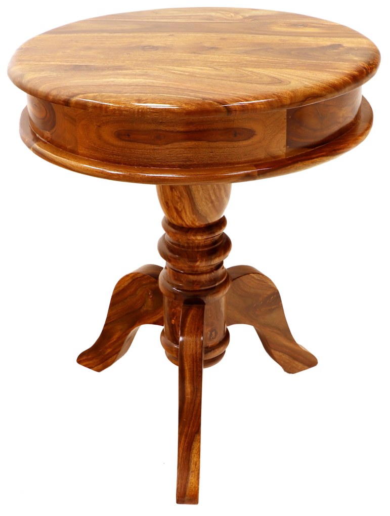 furniture-nabytek.cz - Konferenčný stolík okrúhly drevo palisander 50x60x50
