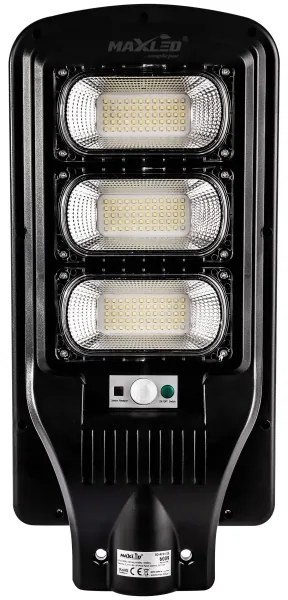LED Solárna pouličná lampa so senzorom LED/180W/6V 6500K IP65 + diaľkové ovládanie