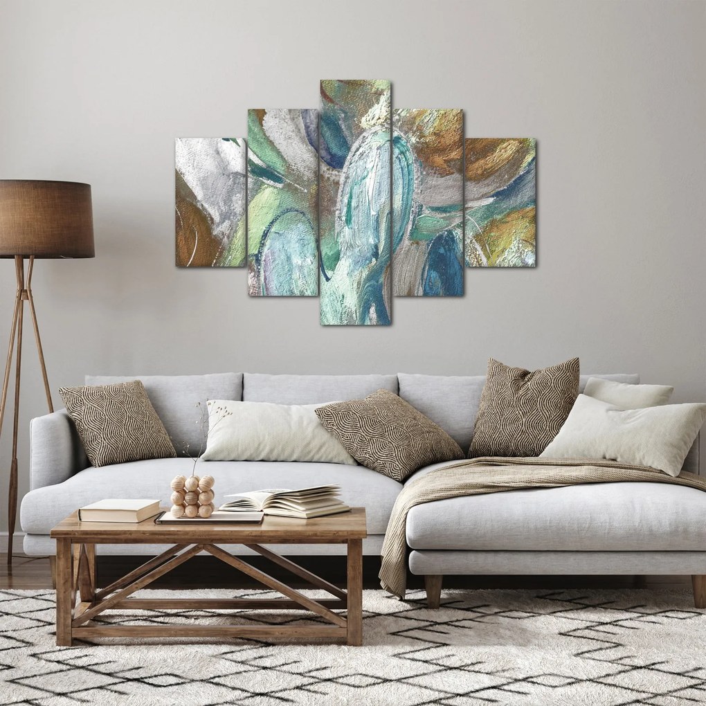 Obraz - Abstraktné maľba postavy (150x105 cm)