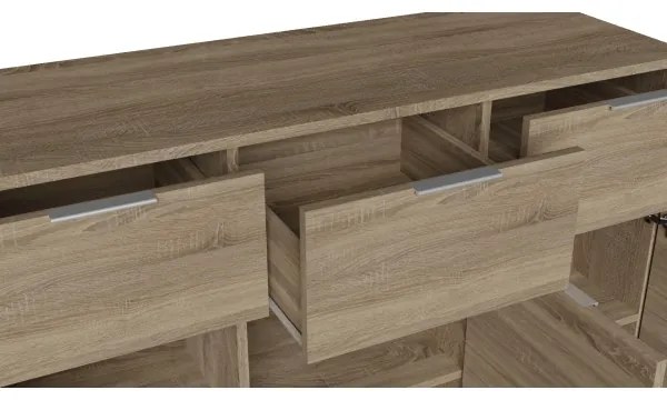 Komoda HOPE v dekore dub sonoma