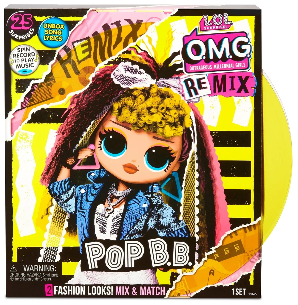 MGA L.O.L. Surprise! OMG Remix Veľká sestra - Pop B.B. 567257