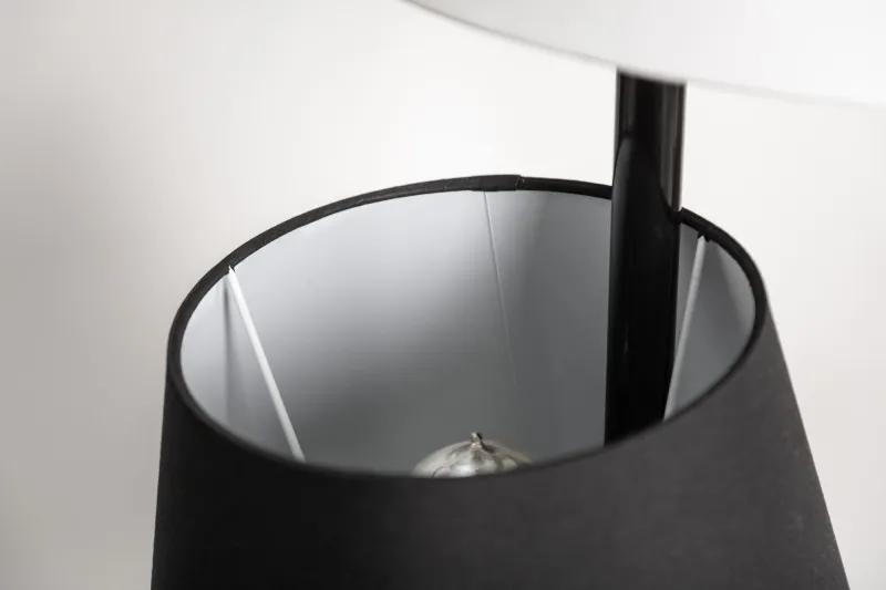 Stojanová lampa Shadow, 163 cm, čierna