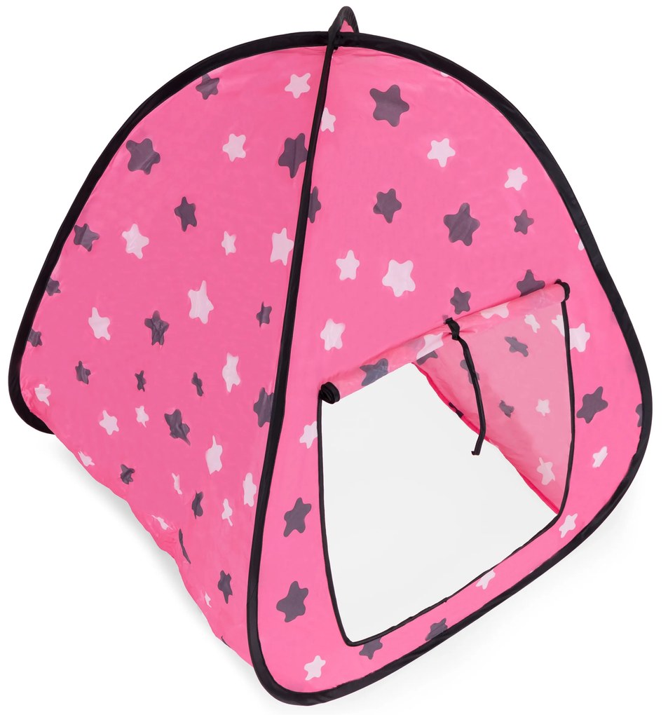 WELLHOX Detský stan s hviezdičkami "rúžová"