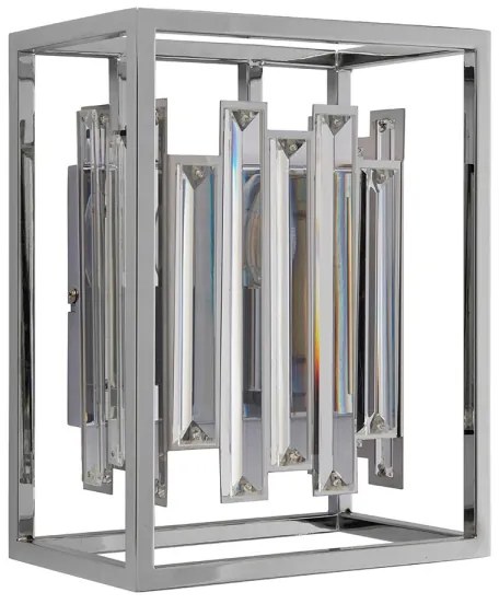 Endon 81932 - Nástenné svietidlo ACADIA 1xE14/40W/230V lesklý chróm