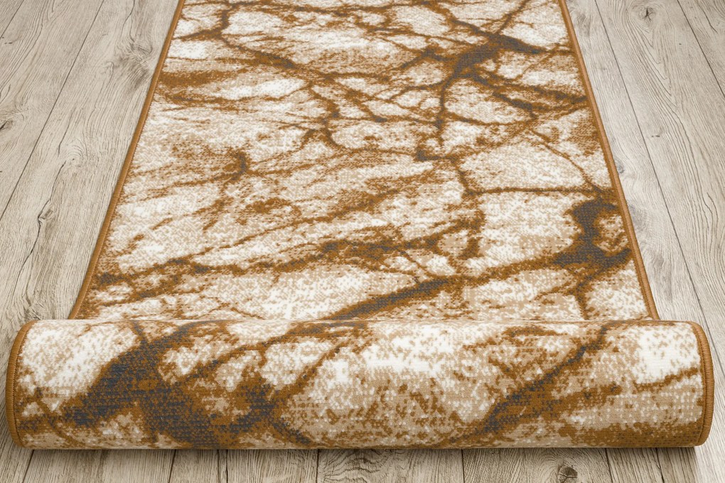 Behúň BCF MORAD Mramor béžový - staré zlato