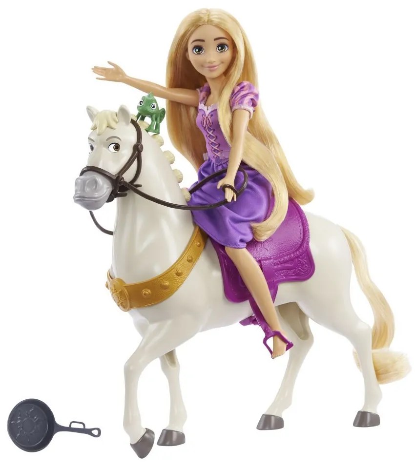 Mattel Disney Princezná Locika a bábika Maximus