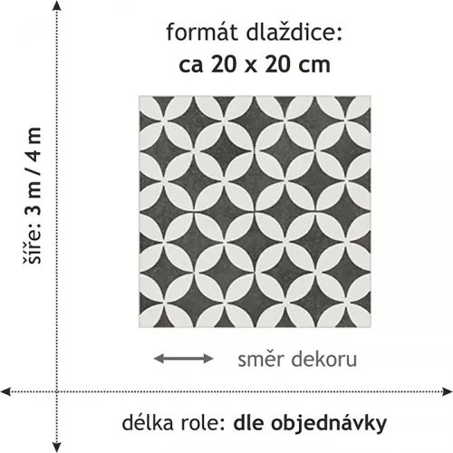PVC podlaha - lino Livitex 2608, na mieru, šíře 3m,4m, šedá, filc, chodba / predsieň, Beaulieu International Group