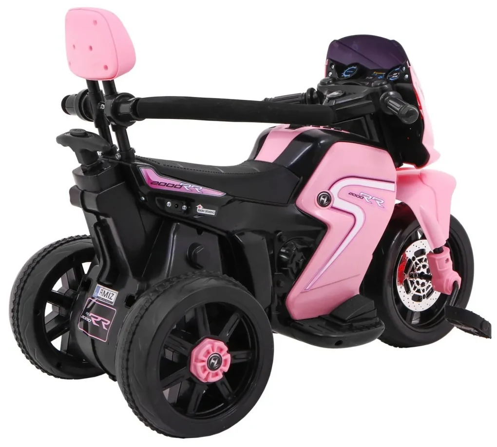 RAMIZ ELEKTRICKÁ MOTORKA BIKE - RUŽOVÁ - 1x20W - 6V/4.5Ah - 2022