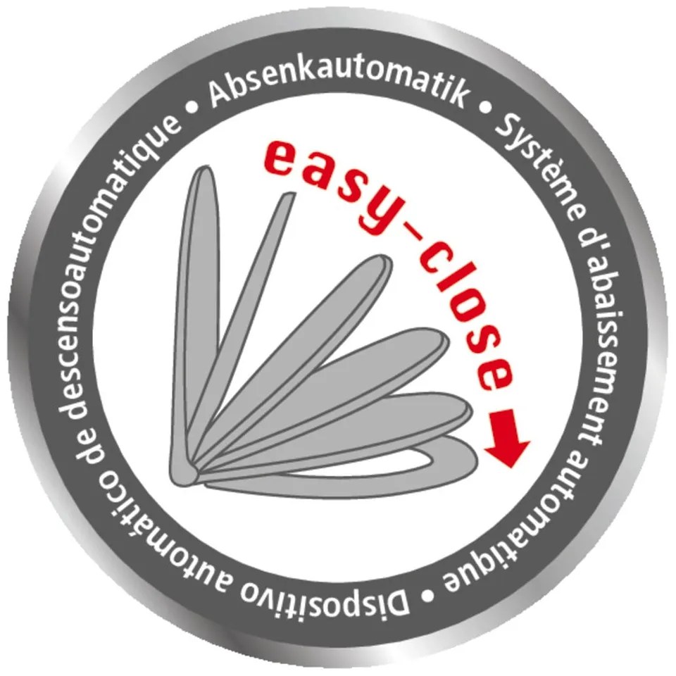 Záchodová doska s automatickým zatváraním 36,5 x 45 cm Corbara – Wenko