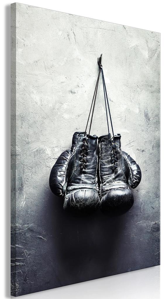Artgeist Obraz - Boxing Gloves (1 Part) Vertical Veľkosť: 20x30, Verzia: Na talianskom plátne