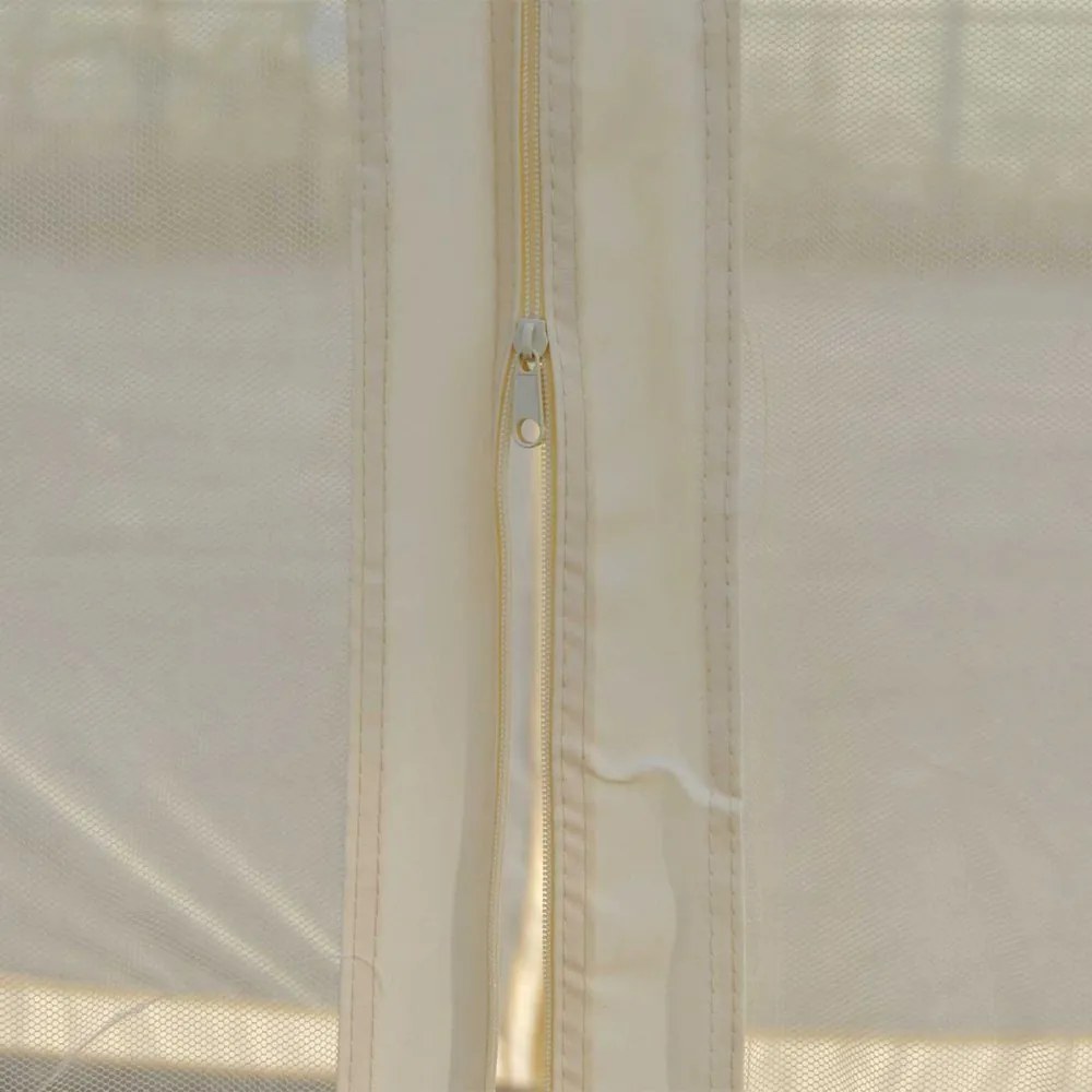 Pergola s boční stěnou 4x4 m WH5135 Dekorhome