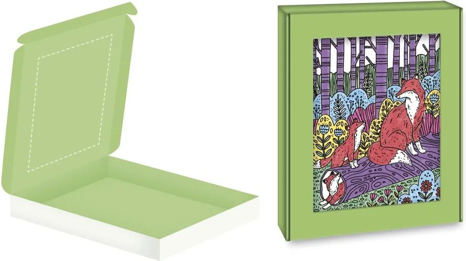 Detský ateliér maxi - magické maľovanie vodou - lesné zvieratá