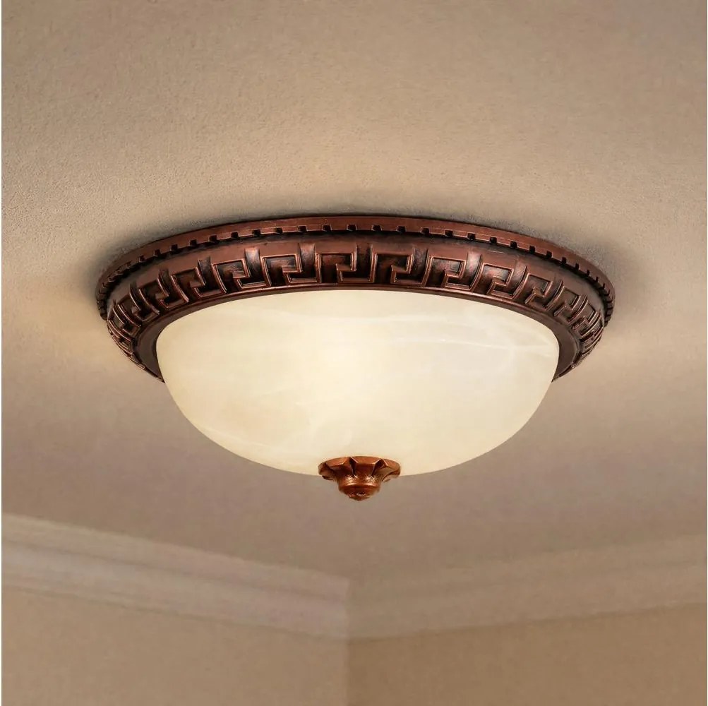 Brilagi - Stropné svietidlo FRESCO 2xE27/40W/230V Ø 30 cm medené