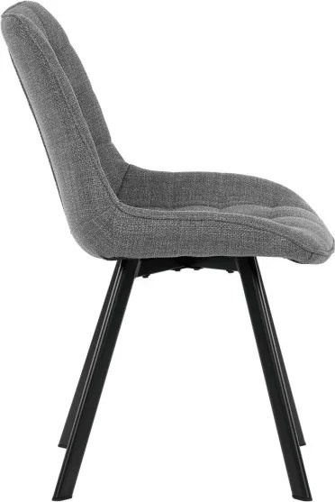 Jedálenská stolička sivá HC-465 GREY2