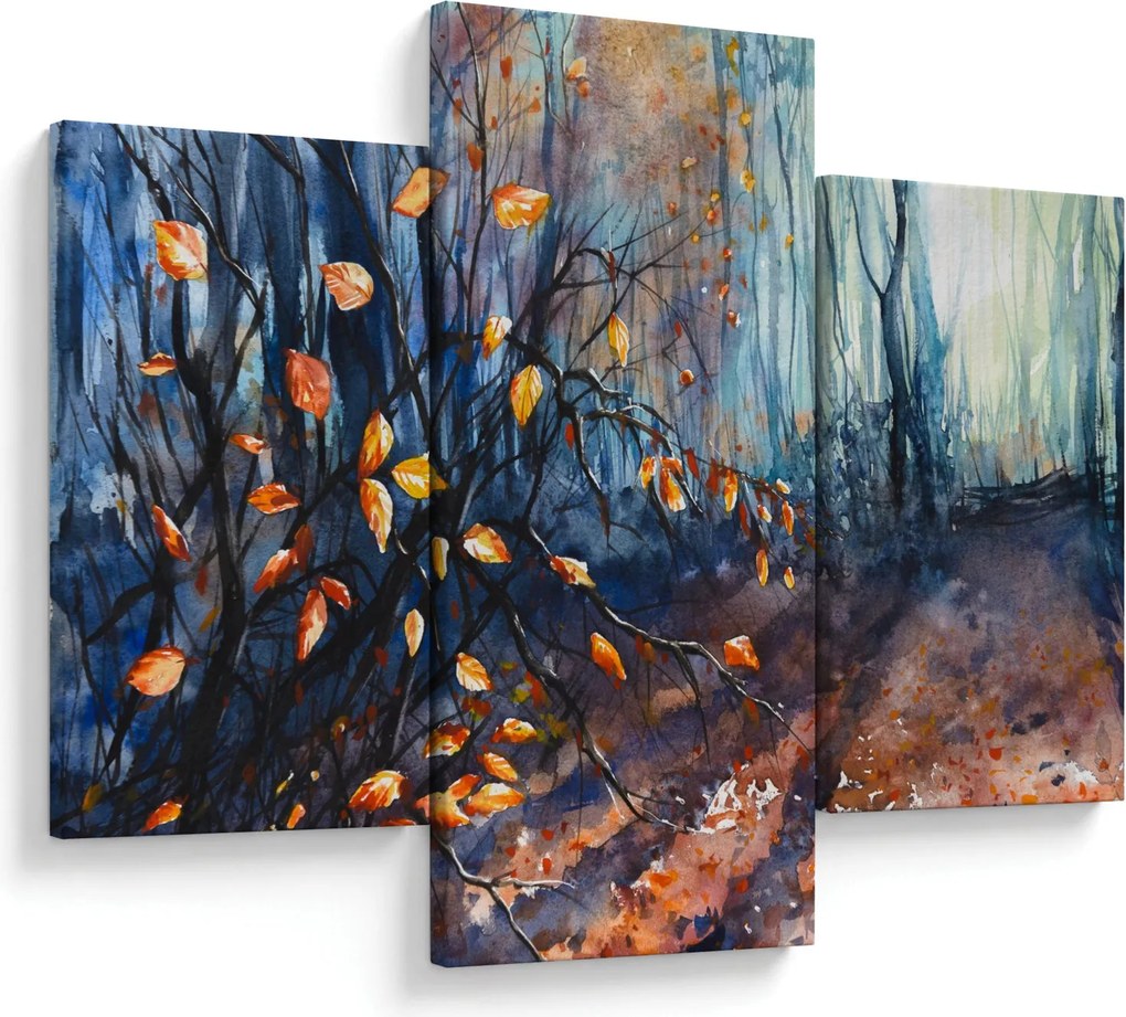 Obraz - Lúče jesenného slnka (90x60 cm)
