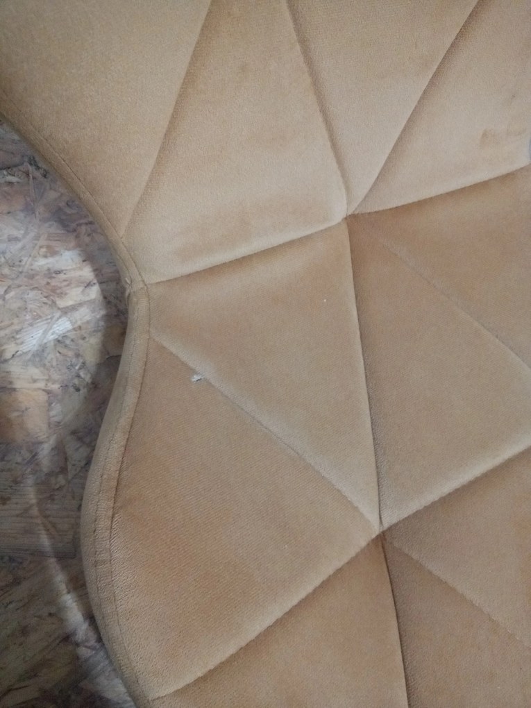 AKCIA Horčicové kancelárske kreslo AVOLA VELVET II. akosť