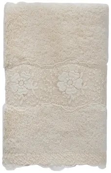 Soft Cotton Uterák STELLA s čipkou 50x100cm