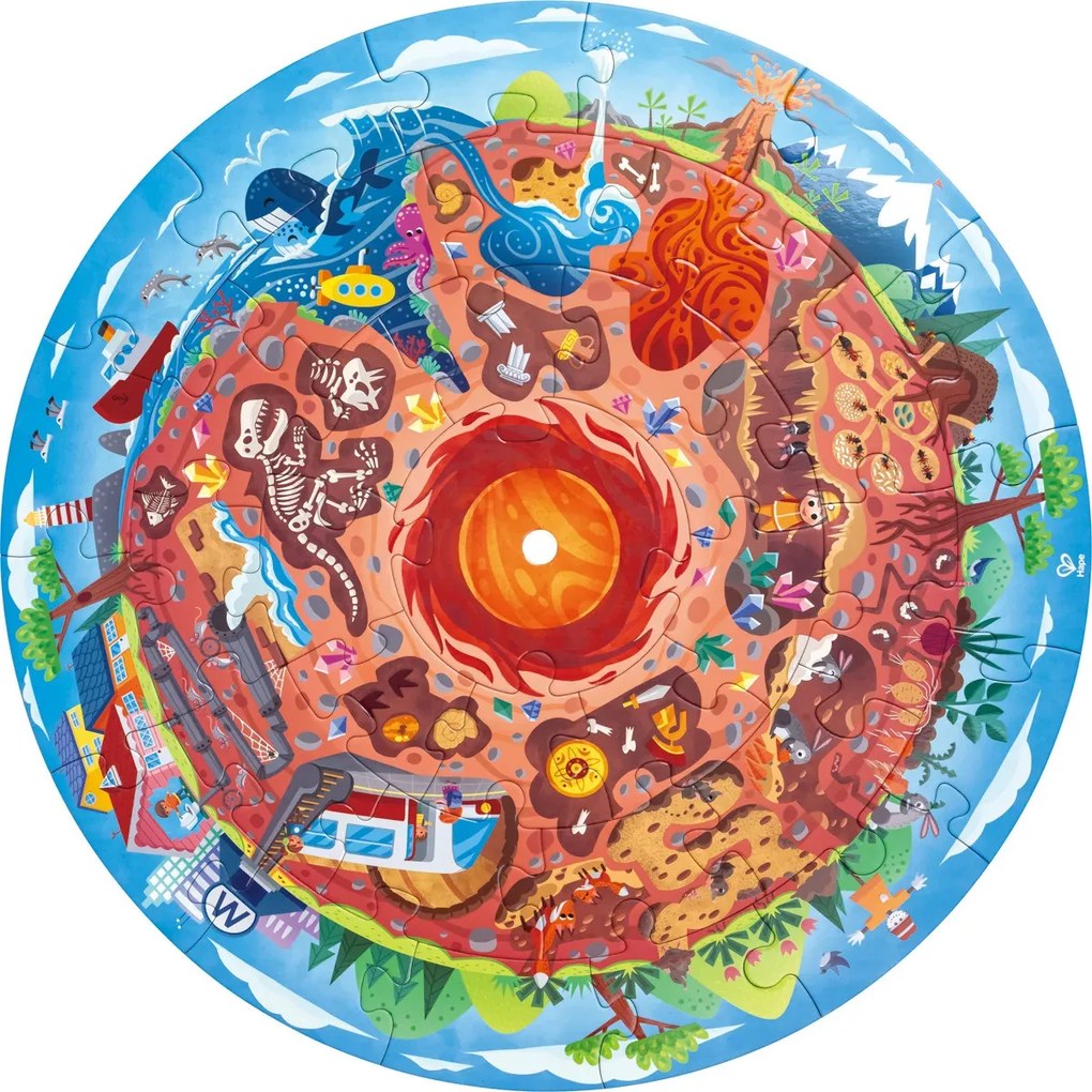 Puzzle - Podzemný svet - 36 ks