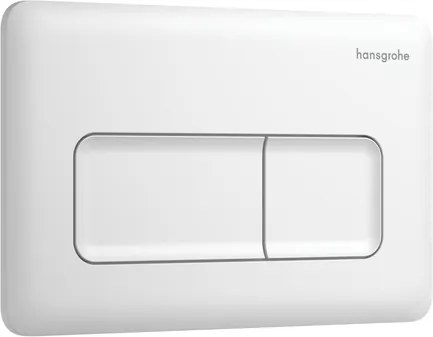Hansgrohe iFrame Original Q ovládacie tlačidlo plast matná biela mat 66001700