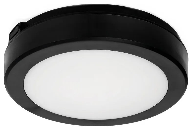 LED Kúpeľňové stropné svietidlo so senzorom NAIROS LED/12W/230V IP65 čierna + DO