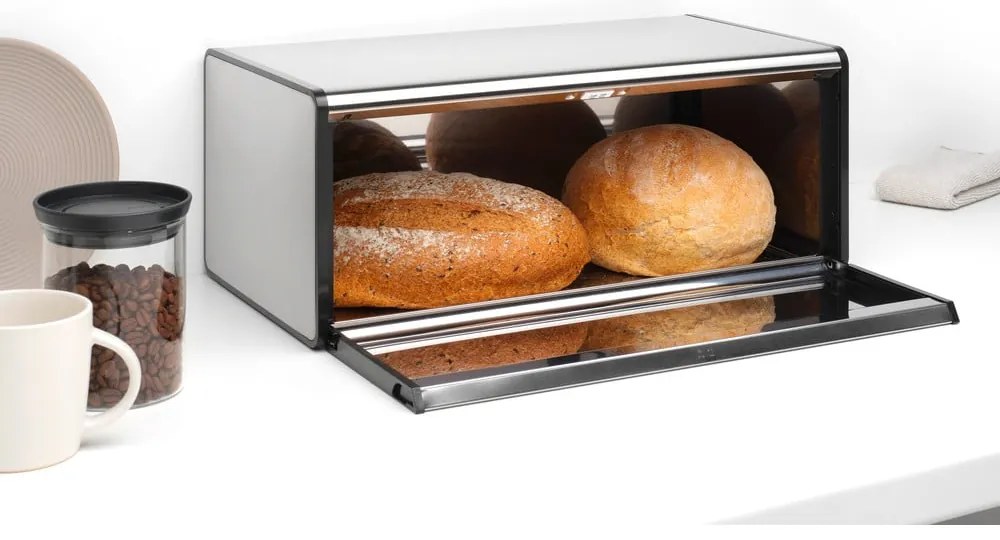 Oceľový chlebník Fall Front – Brabantia