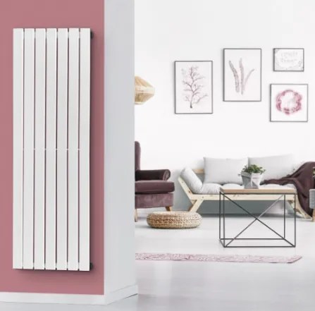 Vertikálne radiátor, stredové pripojenie, 1600 x 528 x 52 mm