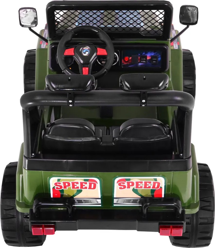 Ramiz Detský terénny akumulátorový Raptor Drifter Zelená + Pilot