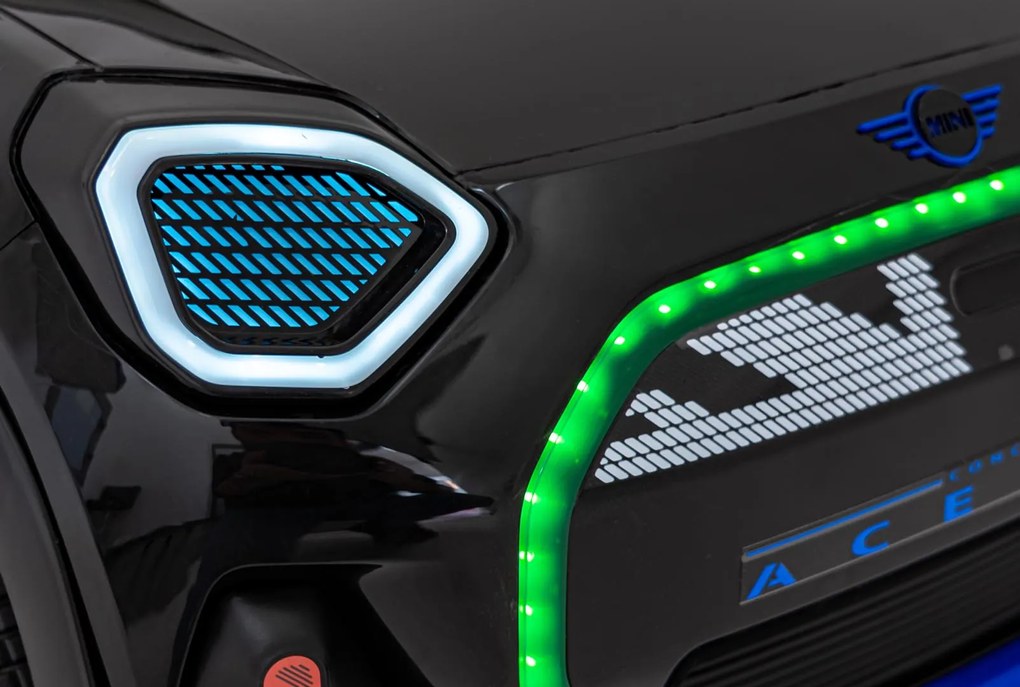 Ramiz Mini Concept Aceman Čierne vozidlo