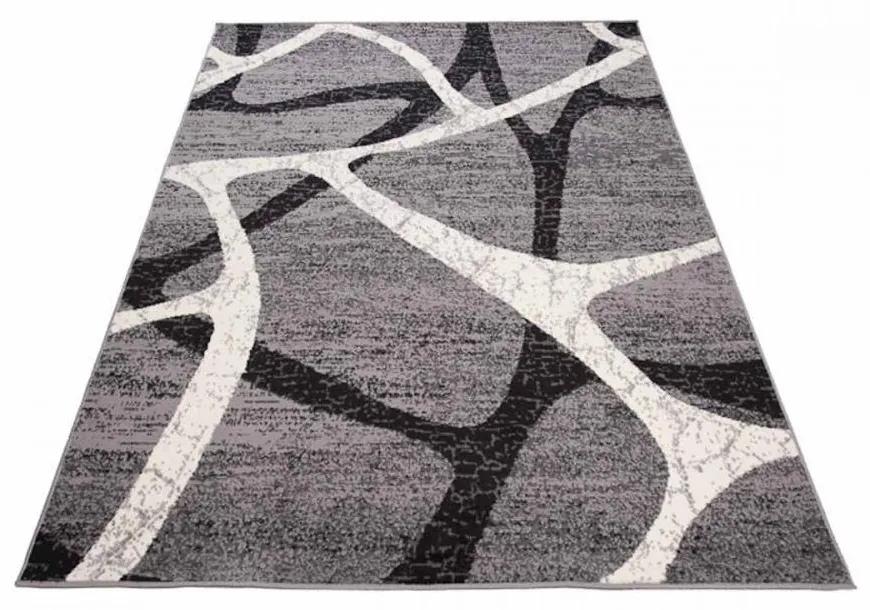 Kusový koberec PP Telos šedý 200x300cm