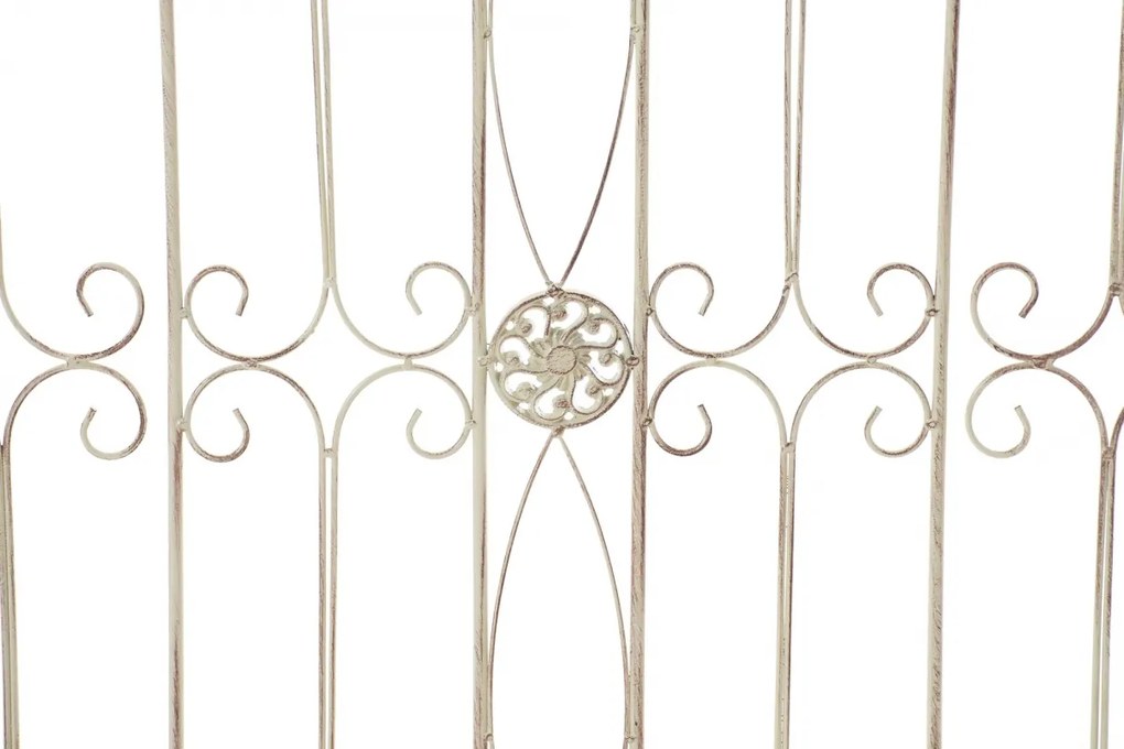 Mriežka na popínavé rastliny Mangold - 115 x 125 cm - Krémová antik