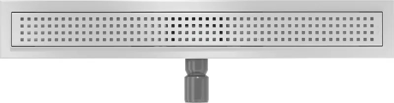 Mexen Flat nerezový sprchový žľab 50 cm vzor M08, 1025050-15