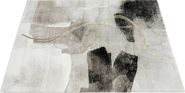 Koberec Kashmir KR288S sivý / čierny