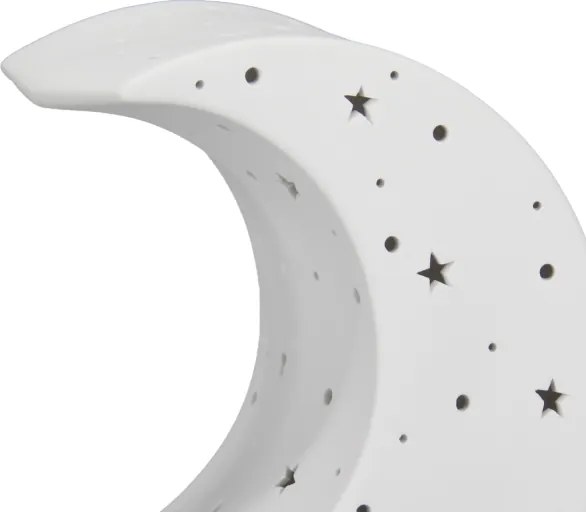 ONLI - Stolná lampa PORCELLANA 1xE14/6W/230V 21 cm mesiac