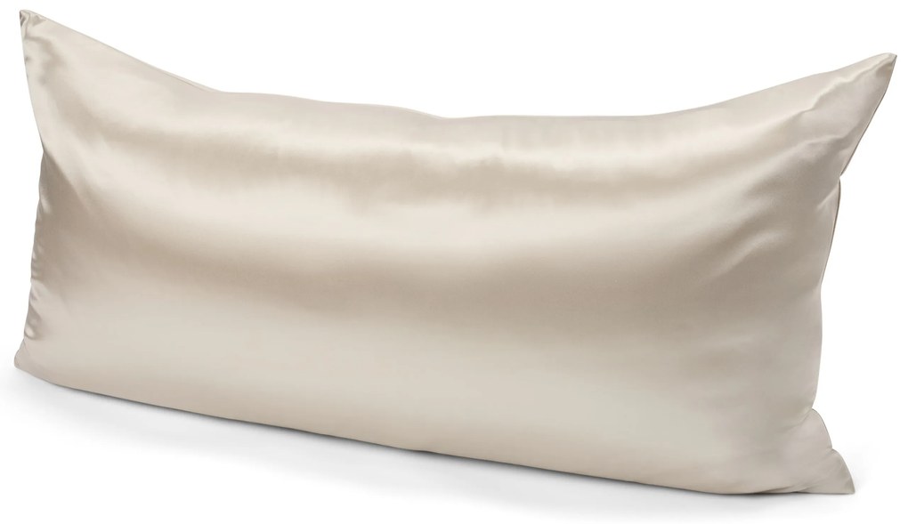 Obliečka na vankúš s hodvábom, cca 80 x 40 cm